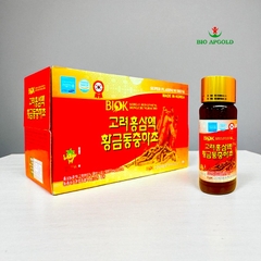 Nước Hồng Sâm Đông Trùng hạ Thảo Hộp 10 chai Biok