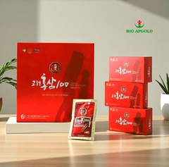 Nước Uống Hồng Sâm Nguyên Chất 100% Bio Apgold  - Nước Sâm Không Đường Hàn Quốc