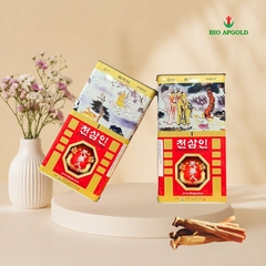 Hồng Sâm Củ Khô Hộp 150g Wooshin Hàn Quốc – Sâm Củ Khô Hộp Thiếc 150g Chính Hãng 