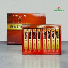 Sâm Củ Tẩm Mật Ong Hàn Quốc - Sâm Củ Mật Ong Bio Apgold ( hộp 8 Củ )