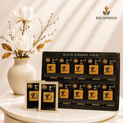 Nước Hắc Sâm Hàn Quốc Hộp 60 Gói Bio Apgold – Cao Hắc Sâm Hàn Quốc Tăng Cường Sức Khỏe