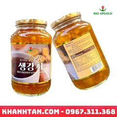 Mật Ong Gừng Bio Hàn Quốc Lọ 1kg