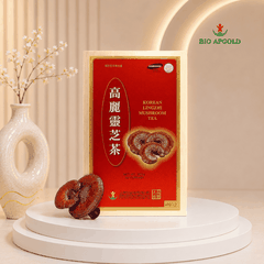 Trà Linh Chi Hàn Quốc Hộp 100 gói - Trà Linh Chi Bio Apgold
