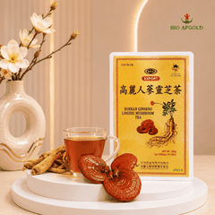 Trà Sâm Linh Chi Bio Hàn Quốc - Trà Sâm Linh Chi Hàn Quốc hộp 3g *100 gói 