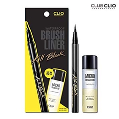 Set kẻ mắt & tẩy trang Clio Waterproof Brush Liner XP Special Set