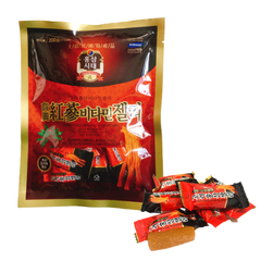 (set 02 gói) Kẹo Dẻo Hồng Sâm Red Ginseng Vitamin Jelly Candy (200 gram)