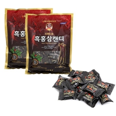 (set 02 gói) Kẹo Hắc Sâm Black Gingseng Vitamin Candy 300 gram