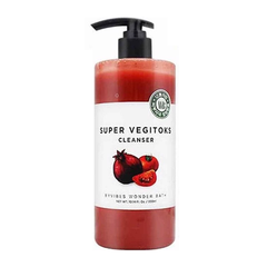 Sữa rửa mặt thải độc rau củ Byvibes WB x Chosungah Super Vegitoks Cleanser (Red) 300 ml mẫu mới nhất