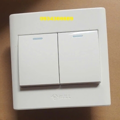 Công tắc đôi 1 chiều bull G06K211Y