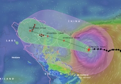 Bão số 3 tàn phá rất lớn, khuyến cáo người dân ở nhà sáng thứ Bảy