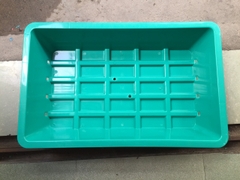 Khay mầm chữ nhật trồng rau 57x36x12H cm
