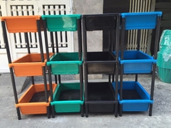 Khay nuôi cá, trồng rau xếp tầng 65x42x16H (cm)
