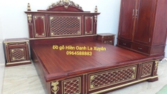 giường hoàng tử vách trám