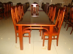 Bộ bàn ghế ăn Tần Thủy Hoàng