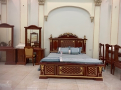 giường hoàng tử vách trám