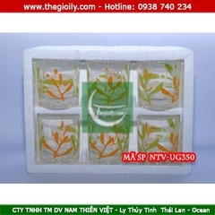 Bộ ly thủy tinh UG350