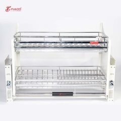 GIÁ BÁT DI ĐỘNG INOX 304 XƯỚC MỜ CÓ ĐIỀU CHỈNH LỰC |FC08-05B|