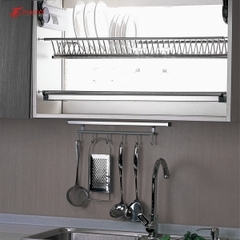GIÁ BÁT ĐĨA TỦ TRÊN INOX |FC28|