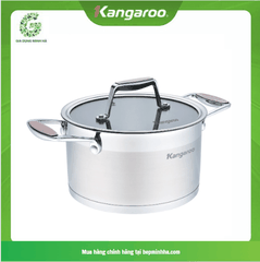 Nồi inox cao cấp 26cm 5 lớp Kangaroo KG3CS226