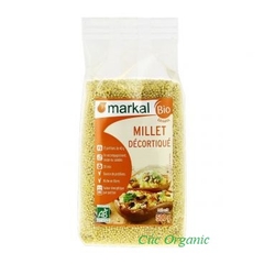 Hạt kê hữu cơ đã bóc vỏ Millet Décortiqué Markal 500g