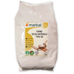 Bột Mì Nguyên Cám Hữu Cơ T150 Markal 1kg