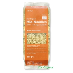 Mì ăn liền hữu cơ có trứng Alb.gold Organic Mie-Noodles 250g (4 miếng)