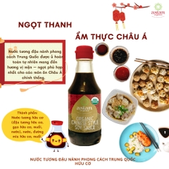 Nước tương đậu nành phong cách Trung Quốc hữu cơ Asian Organics 200ml