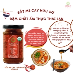 Sốt ớt me cay Thái hữu cơ Asian Organics 120g