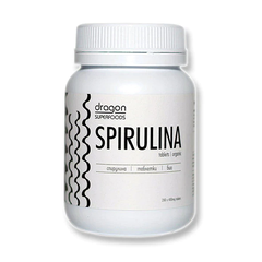 Tảo xoắn Spirullina hữu cơ Dragon 200 viên