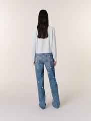 Áo khoác cardigan cổ rời