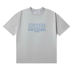 Tshirt Maison Margiela thêu số 3 màu