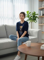 Áo len Polo Bear gấu mặc áo cờ mỹ