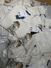 Tshirt Polo gấu màu beirge