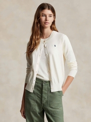 Áo len cardigan pha cotton