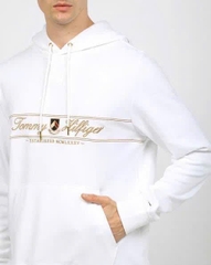 Áo hoodie Tommy thêu chữ dập nổi ngực  màu