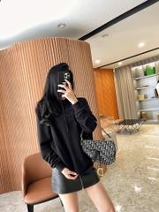 Áo nỉ hoodie BBR thêu logo ngực