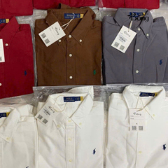 Sơ mi Polo cổ đức 100% cotton 4 màu