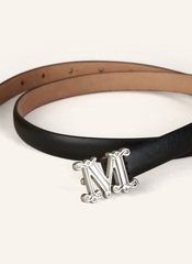 Belt MaxMara bản 2cm chữ M 2 màu