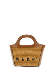 Túi cói Marni cải da