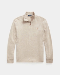 Áo len Polo cổ trụ kéo khoá 5 màu 81% cotton