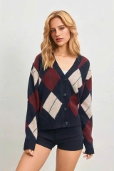 Áo len cardigan