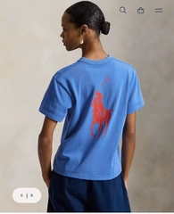 Tshirt POLO cổ tròn logo lưng 3 màu