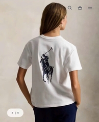 Tshirt POLO cổ tròn logo lưng 3 màu