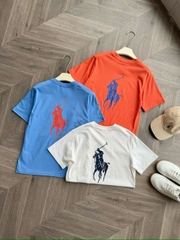 Tshirt POLO cổ tròn logo lưng 3 màu