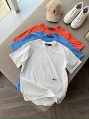 Tshirt POLO cổ tròn logo lưng 3 màu