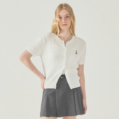 ÁO KHOÁC CARDIGAN TAY NGẮN WHOAU