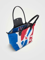 Túi Longchamps canvas series chữ LOVE 3 màu - szL