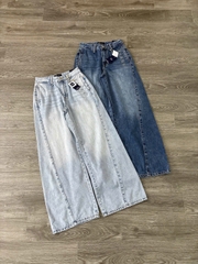 Quần denim GAP ống suông