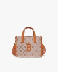 Túi tote vuông MLB monogram