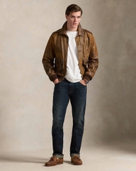 Áo thun cổ tròn dáng rộng thoải mái bằng vải jersey